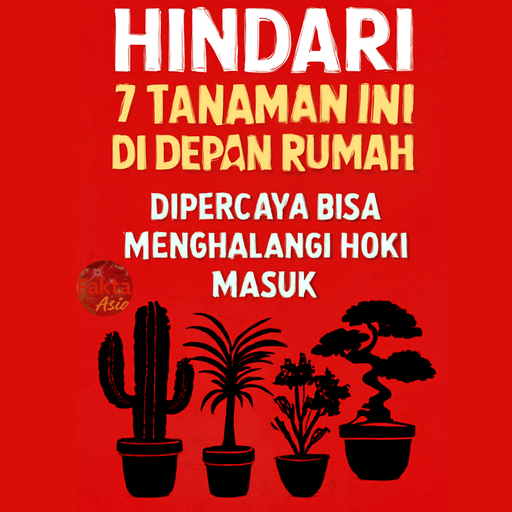 Hindari 7 Tanaman Ini di Depan Rumah, Dipercaya Bisa Menghalangi Hoki Masuk - FiveDragons.online